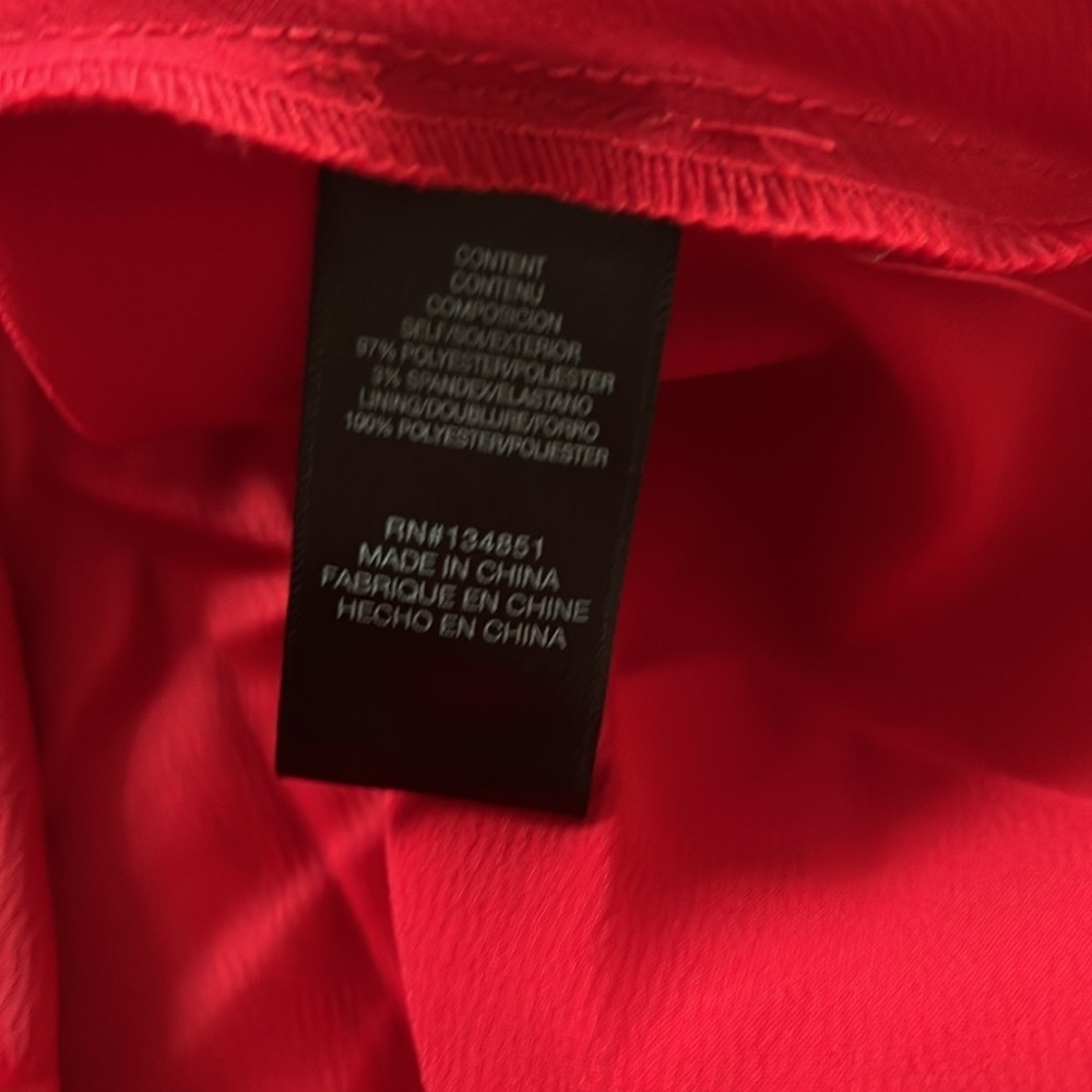 NWT WAYF Siren Cupped Satin Midi Dress In Red . Size S - Picture 11 of 14